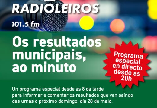 Programa especial informativo en Radio Oleiros polas eleccións municipais